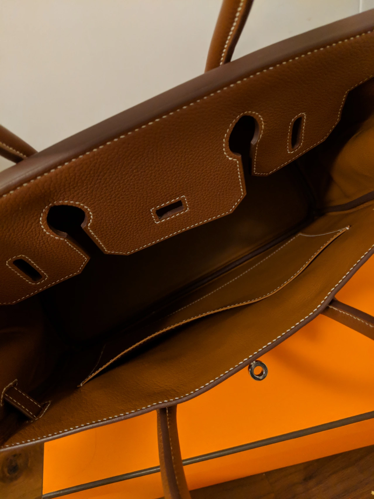 Hermes Replica Bag Interior