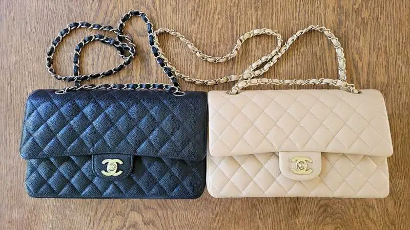 Authentic Chanel Flap Bag vs Replica Chanel Flap Bag