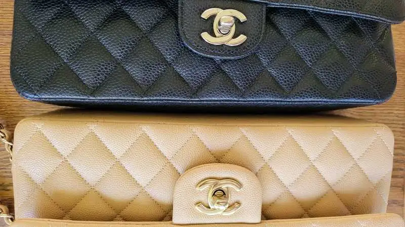 Authentic Chanel Flap Bag vs Replica Chanel Flap Bag Bottom