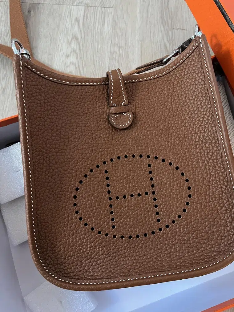 Hermès Mini Evelyne (Très Petit Modèle) TPM Replica Bag Logo